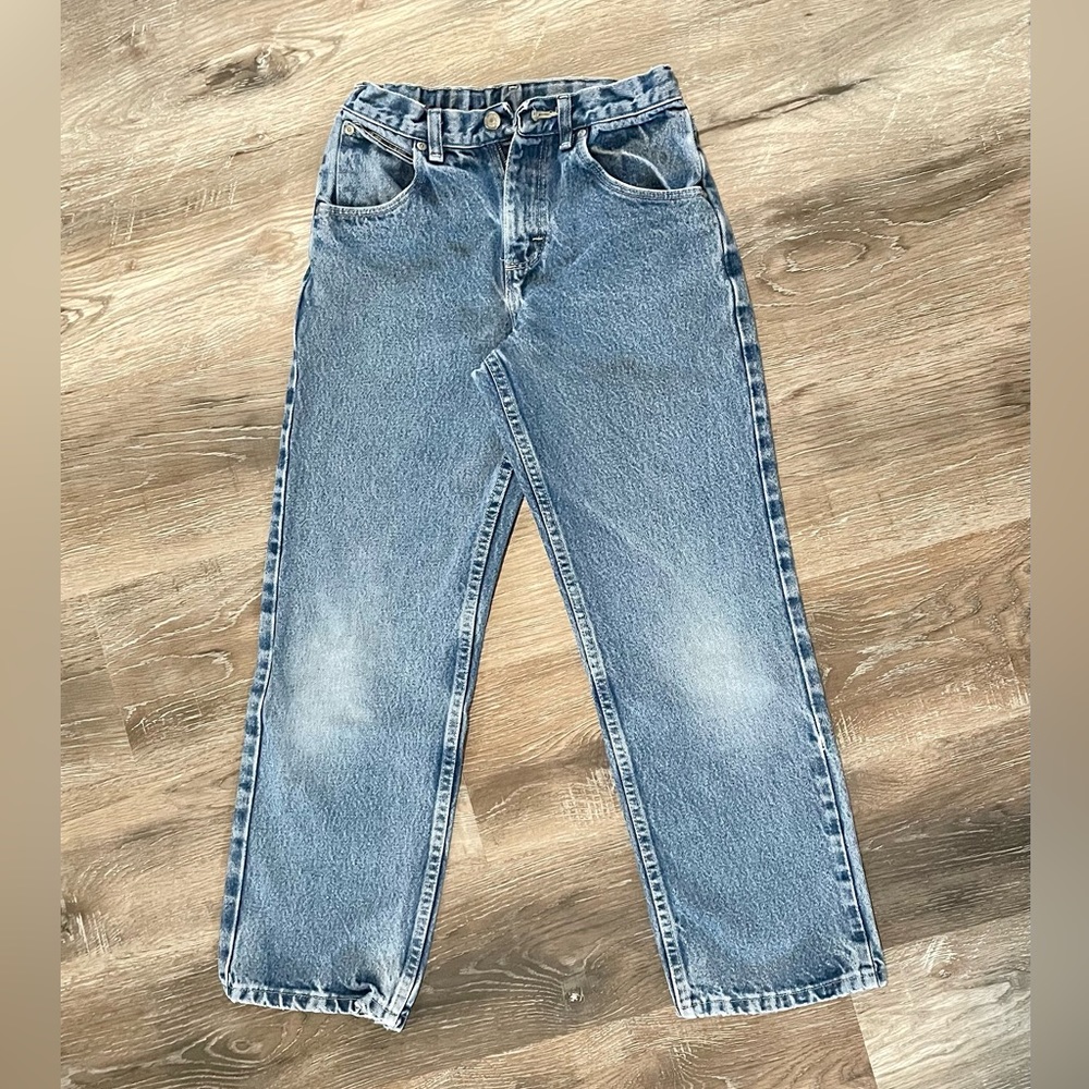 Wrangler jeans, boys size 14 reg, adjustable waist
